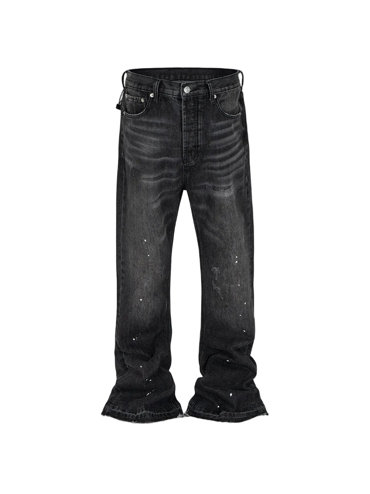 Flared Splashed Jeans