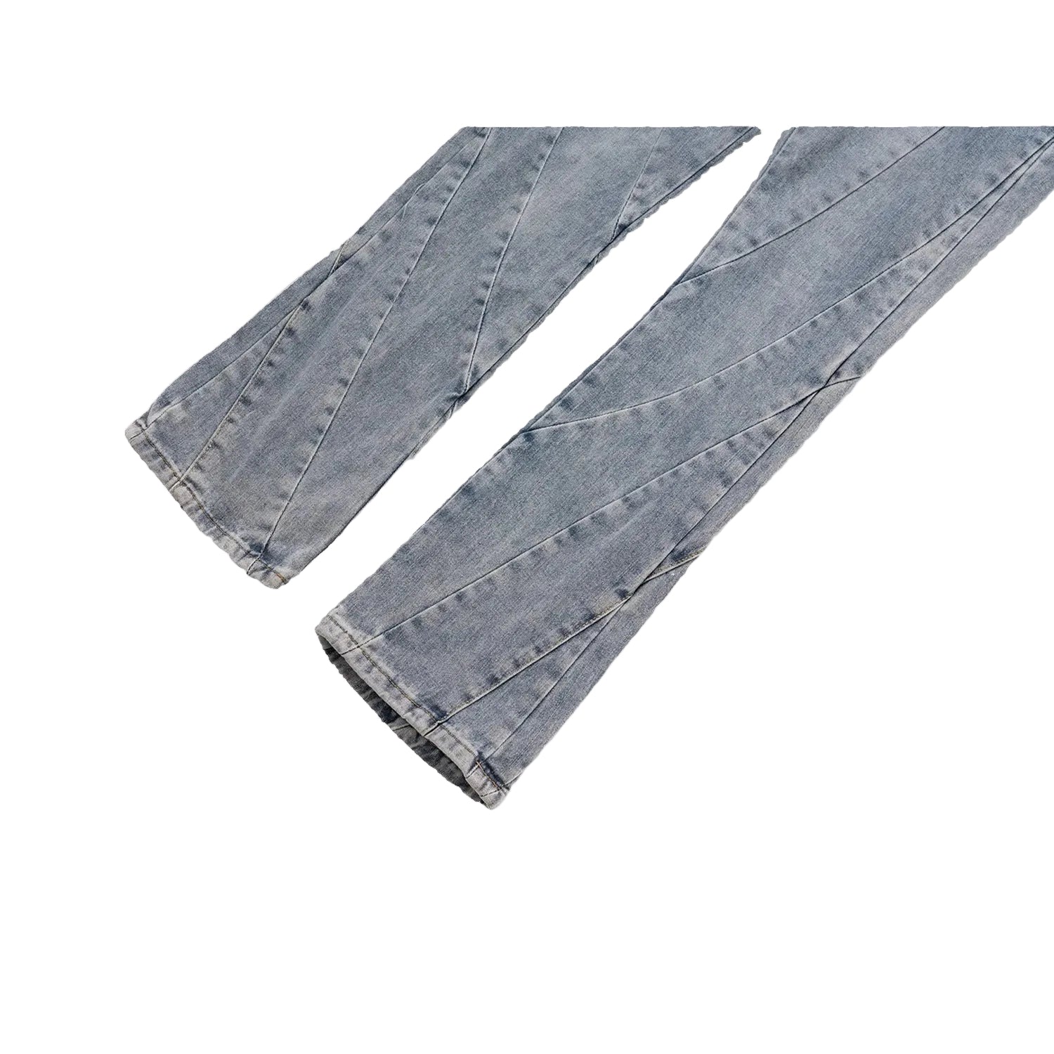 Distressed Bootcut Jeans