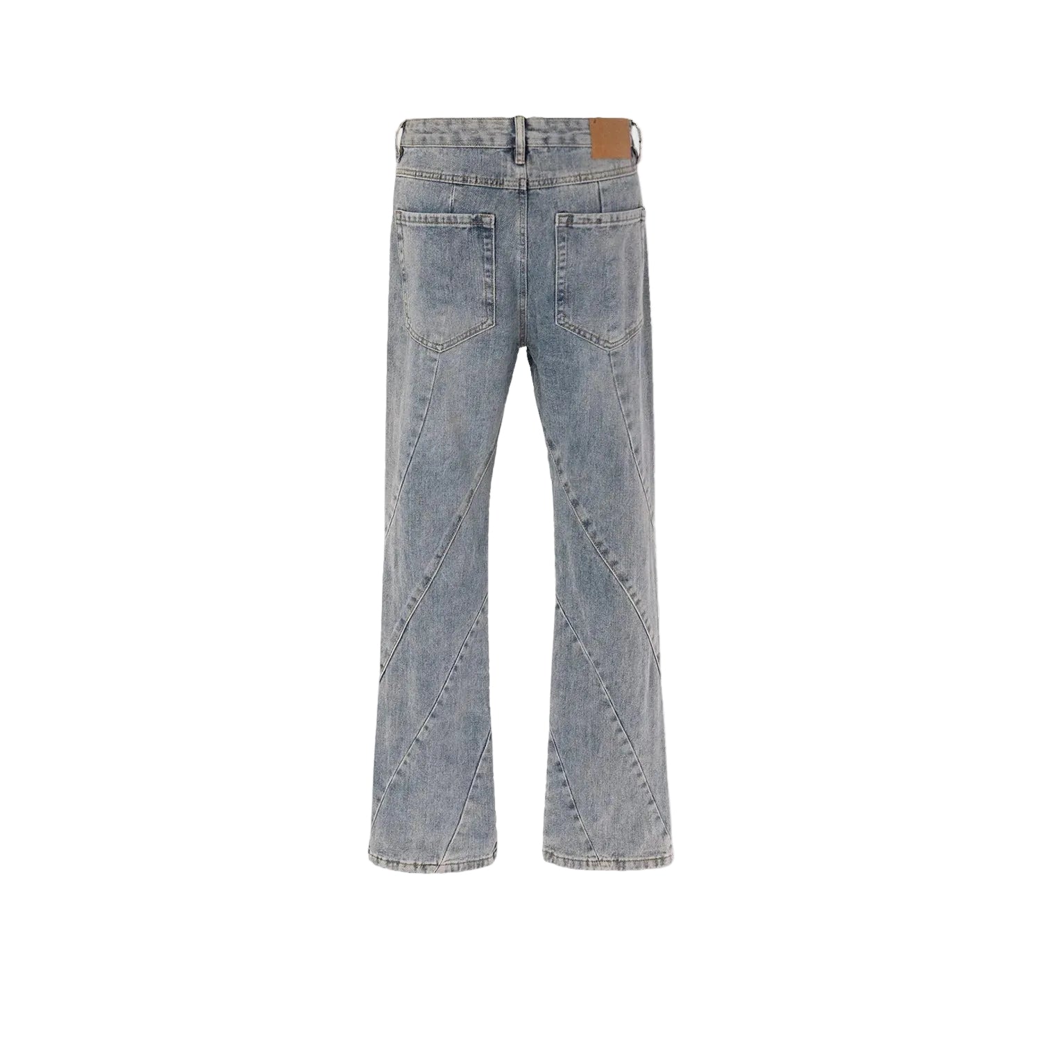 Distressed Bootcut Jeans