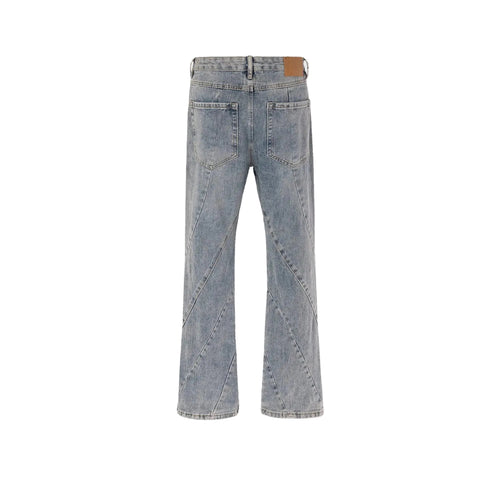 Distressed Bootcut Jeans