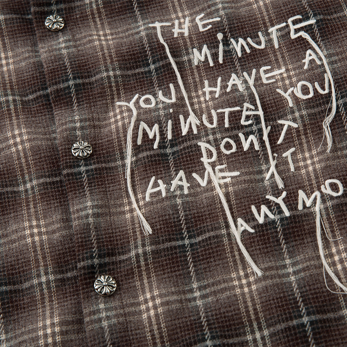 Time Is Gone Plaid Shirt